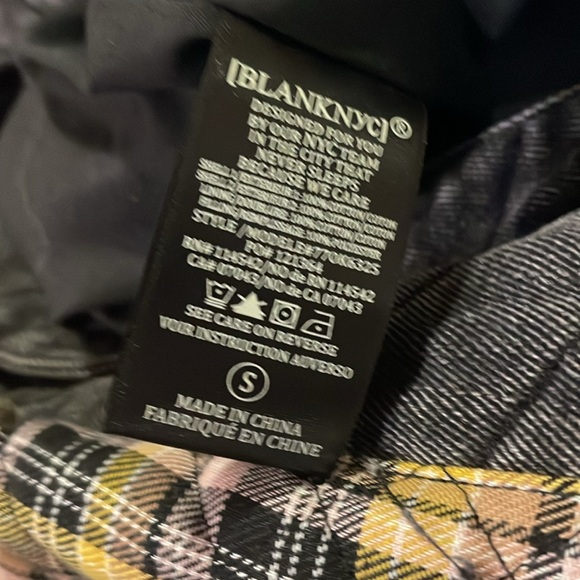 [BLANKNYC] Womens Plaid Quilted Kimono Jacket NWT - Picture 6 of 10